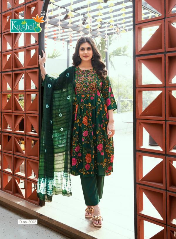 Kushal Morni Vol-3 – Anarkali Kurti Pant With Dupatta